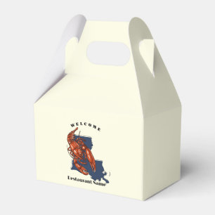 Moderner Empfang Rote Krebse Louisiana individuell Geschenkschachtel