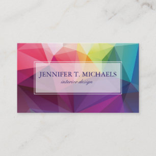Moderner Entwurf Visitenkarte