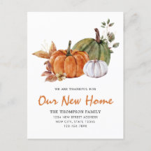 Moderner Erntedank Unsere neue Zuhause Pumpkin Mov