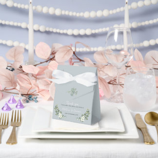 Moderner Eukalyptus Wedding Zent Geschenkschachtel