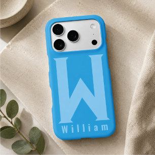 Moderner Fall mit minimaler Typografie-Monogramm-S Case-Mate iPhone 14 Hülle