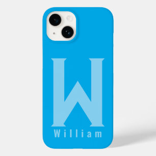 Moderner Fall mit minimaler Typografie-Monogramm-S Case-Mate iPhone 14 Hülle