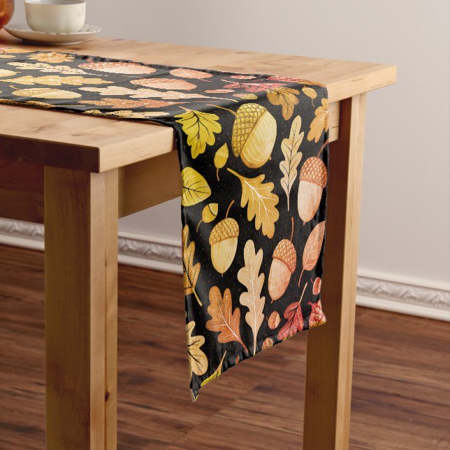 Moderner Falltisch Mittelgroßer Tischläufer (Beispiel)