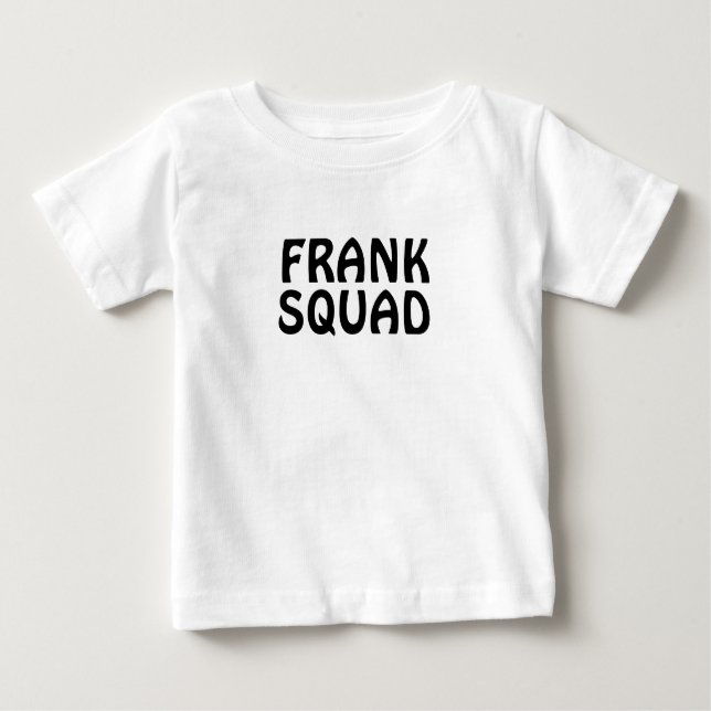 Moderner Familiensatz Individuelle Name Black Baby T-shirt (Vorderseite)