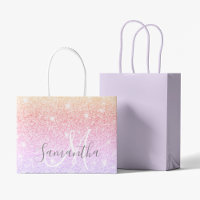 Moderner farbiger Glitzer Glitzern Personalisiert