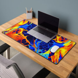 MODERNER, FARBLICHER WAVY ABSTRAKTER STIL SCHREIBTISCHUNTERLAGE