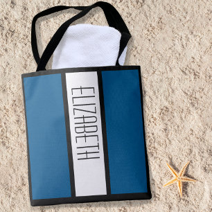 Moderner, feiner Block Personalisierter Name Class