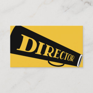 Moderner Filmregisseur Filmproduzent Visitenkarte