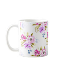 Moderner flüchtiger Blumendruck