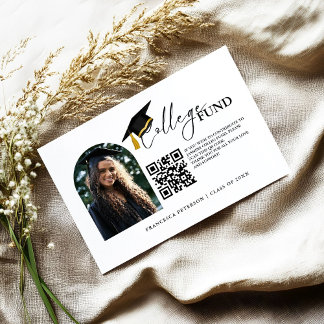 Moderner Fonds für Minimalistische Kalligrafie-Uni Begleitkarte