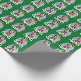 Moderner Foto-Abschluss der High School Geschenkpapier