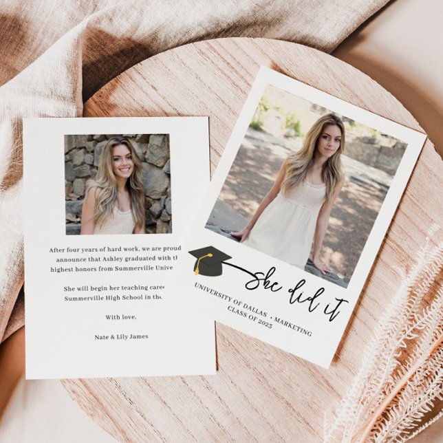 Moderner Foto-Abschluss mit Pinselstrich Ankündigung (Von Creator hochgeladen)