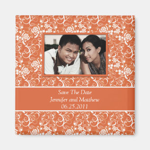 Moderner Foto-Save the Date Magnet