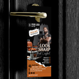 Moderner Friseursalon Friseursalon Türanhänger