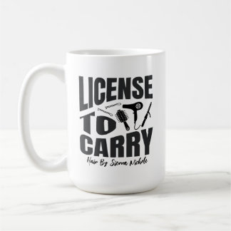 Moderner Friseursalon Stylist Kaffeetasse