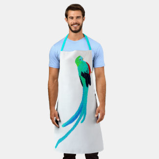 Moderner fröhlicher Quetzal Schürze