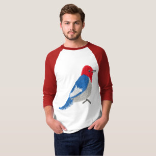 Moderner fröhlicher Specht T-Shirt