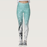 Moderner Funkelnd Aqua Weißer Marmor Glitzer Gradi Leggings<br><div class="desc">Dieses moderne und glamouröse Design vereint zwei beliebte Design-Trends: Glitzer und Marmor. Das Aqua Blue Imitat besticht durch seine farbenfrohe Farbnuancen aus Glitzer, die auf einem modernen, weißen und schwarzen Marmorboden angeordnet sind. Elegant, elegant und stilvoll! ***WICHTIGE HINWEIS FÜR DESIGN: Für individuelle Designanfragen, wie z.B. passende Produktanfragen, Farbänderungen, Platzierungsänderungen oder...</div>