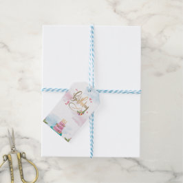 Moderner Geburtstag Geschenkanhänger