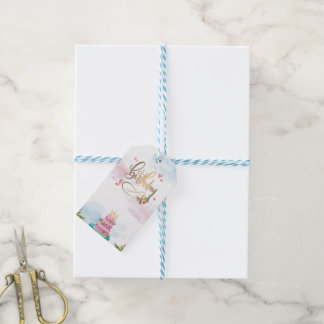 Moderner Geburtstag Geschenkanhänger