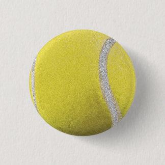 Moderner Gelber Tennisball Button