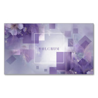 Moderner geometrischer Ätherischer Blumenlavender