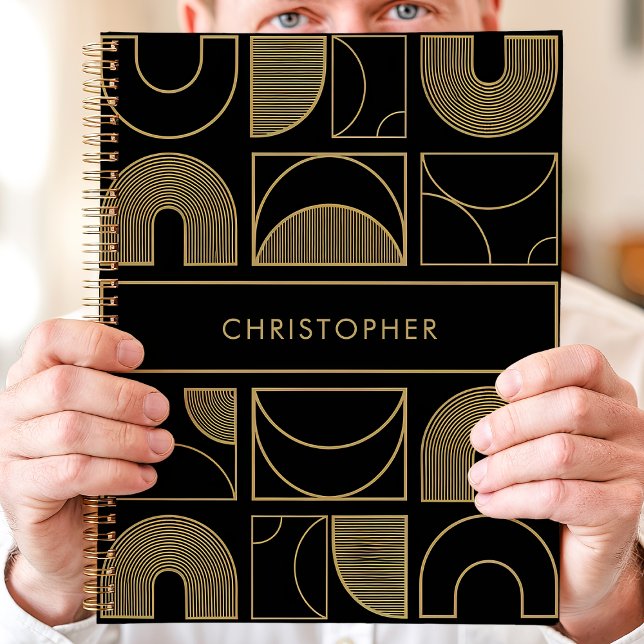 Moderner geometrischer Individuelle Name Planer (Von Creator hochgeladen)