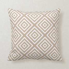 Moderner geometrischer Quadrat-Muster-Sand Kissen