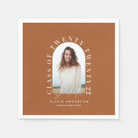 Moderner geometrischer typografischer Foto Bogen A