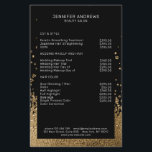 Moderner Glitzer Drop Gold Schwarz Flyer<br><div class="desc">Moderner Glitzer Stil in Gold und Schwarz. Es gibt keine echte Folie/Glitzer. Es ist in Fotodruck. Editiere in Minuten. Über " weiteres personalisieren" kannst Du die Schriftwein, Farbe und Position individuell verändern.</div>