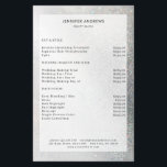 Moderner Glitzer Salon Preisliste Flyer<br><div class="desc">Moderner Glitzer,  Salon,  Flyer der Preisliste. Bearbeiten Sie Ihr Produkt in wenigen Minuten,  indem Sie Ihre Daten hinzufügen. Sie können den Schriftart/die Farbe/Position durch "weitere Personalisierung" ändern.</div>