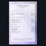 Moderner Glitzer Salon Preisliste Flyer<br><div class="desc">Moderner Glitzer,  Salon,  Flyer der Preisliste. Bearbeiten Sie Ihr Produkt in wenigen Minuten,  indem Sie Ihre Daten hinzufügen. Sie können den Schriftart/die Farbe/Position durch "weitere Personalisierung" ändern.</div>