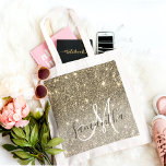 Moderner Gold Glitzer Glitzern Personalisiert Name Tragetasche<br><div class="desc">Mit der Einführung unserer Personalisierten Name-Kollektion, die den modernen Golden Glitzer Glitzern präsentiert, verbindet Eleganz mit Individualisierung. Treten Sie ein in eine Welt der schimmernden Schönheit mit unserer exquisiten Produktpalette, die für Ihren Alltag eine Touch des Luxus schafft. Unsere Kollektion präsentiert die faszinierende Faszination moderner Glitzer-Glitzern und schafft so einen...</div>