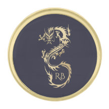 Moderner Golddrache
