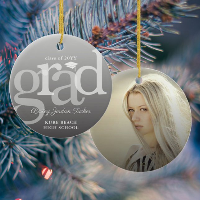 Moderner GRAD Ombre Overlay-Abschluss Keramik Ornament (Von Creator hochgeladen)