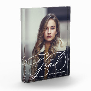 Moderner Grad Script Foto Abschluss