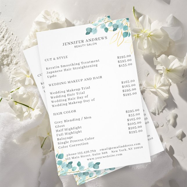 Moderner, grüner Flyer (Von Creator hochgeladen)