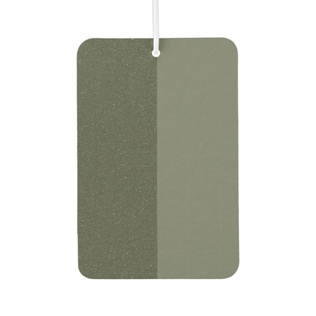 Moderner grüner Split Air Freshener - Individuell  Autolufterfrischer (Vorderseite)