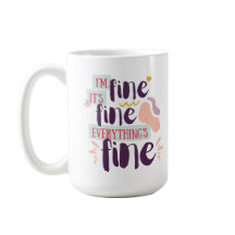 Moderner handgeschriebener "schöner" Kaffeecup