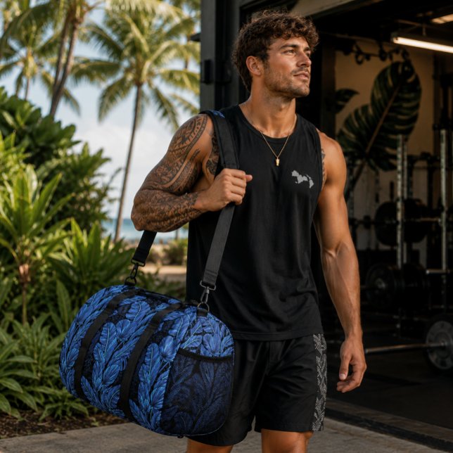 Moderner hawaiianischer Druck Duffle Bag (Von Creator hochgeladen)