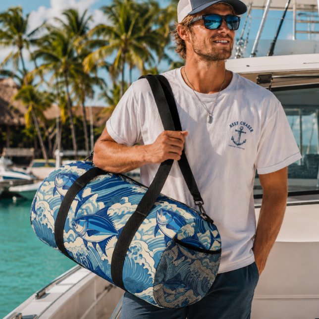 Moderner hawaiianischer Druck Duffle Bag (Von Creator hochgeladen)