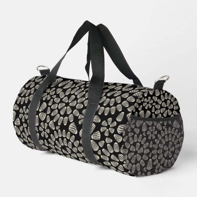 Moderner hawaiianischer Druck Duffle Bag (Rechte Ecke)