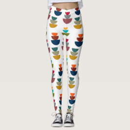 Moderner heller Minimalismus der Mitte des Jahrhun Leggings