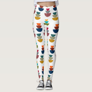 Moderner heller Minimalismus der Mitte des Jahrhun Leggings