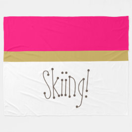 Moderner, hellrosa weißer weißer, weißer, weißer,  fleecedecke