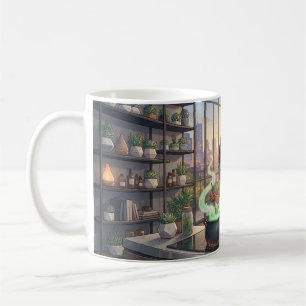 Moderner Hexenbecher Kaffeetasse