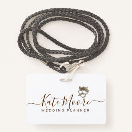 Moderner Hochzeitsplaner mit Skripten Hörkronen Ausweis