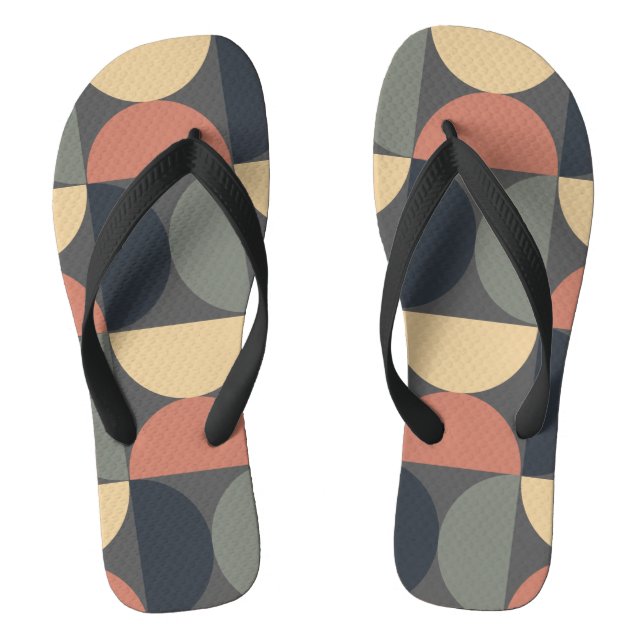 Moderner Holzlachs aus dem Mittelalter Flip Flops (Fußbett)