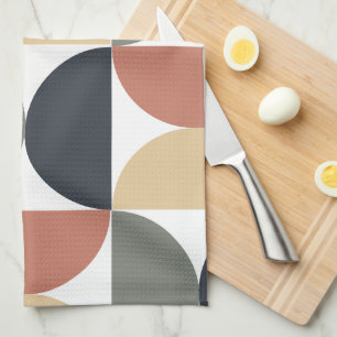 Moderner Holzlachs aus dem Mittelalter Geschirrtuch