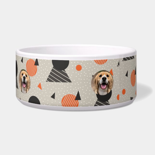 Moderner Hund Lover Gabe Mit Monogramm Individuell Napf (Rechts)